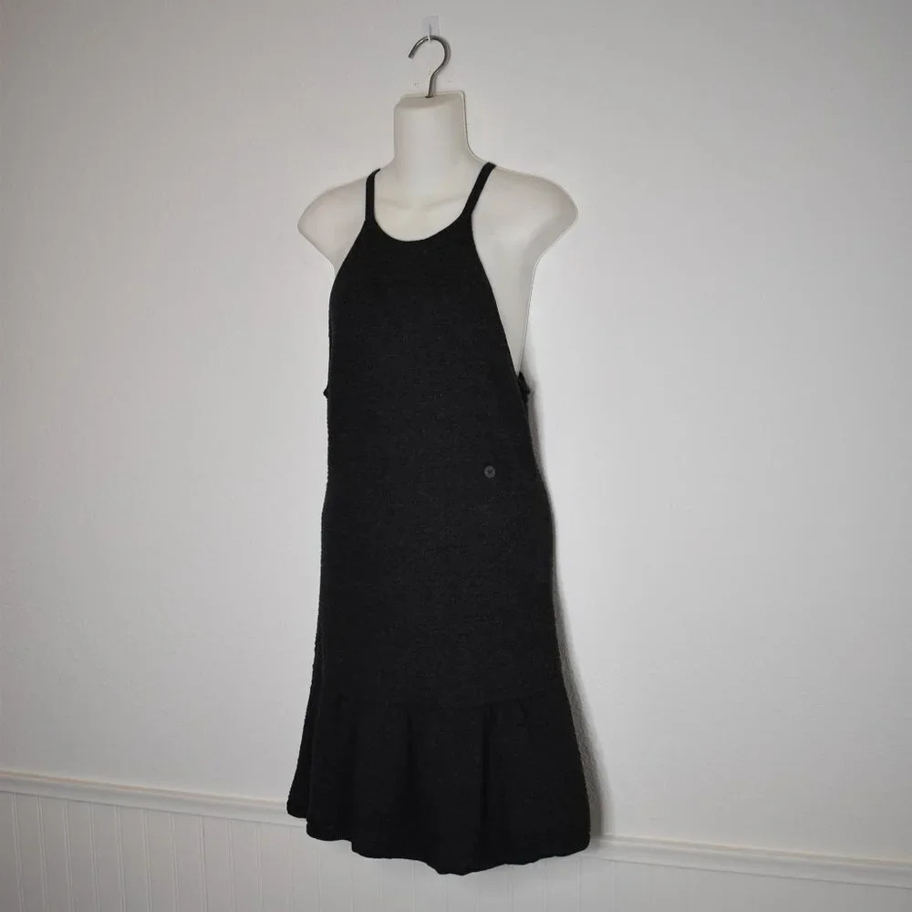 American Eagle Dress Knit Mini Sz M Pullover Minimalist Neutral Preppy - Picture 2 of 16